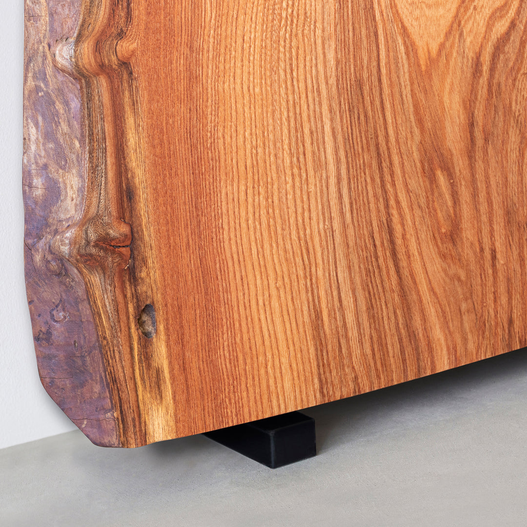 一枚板 / ケヤキ #0032 670 × 365 ~ 590 mm – KANADEMONO