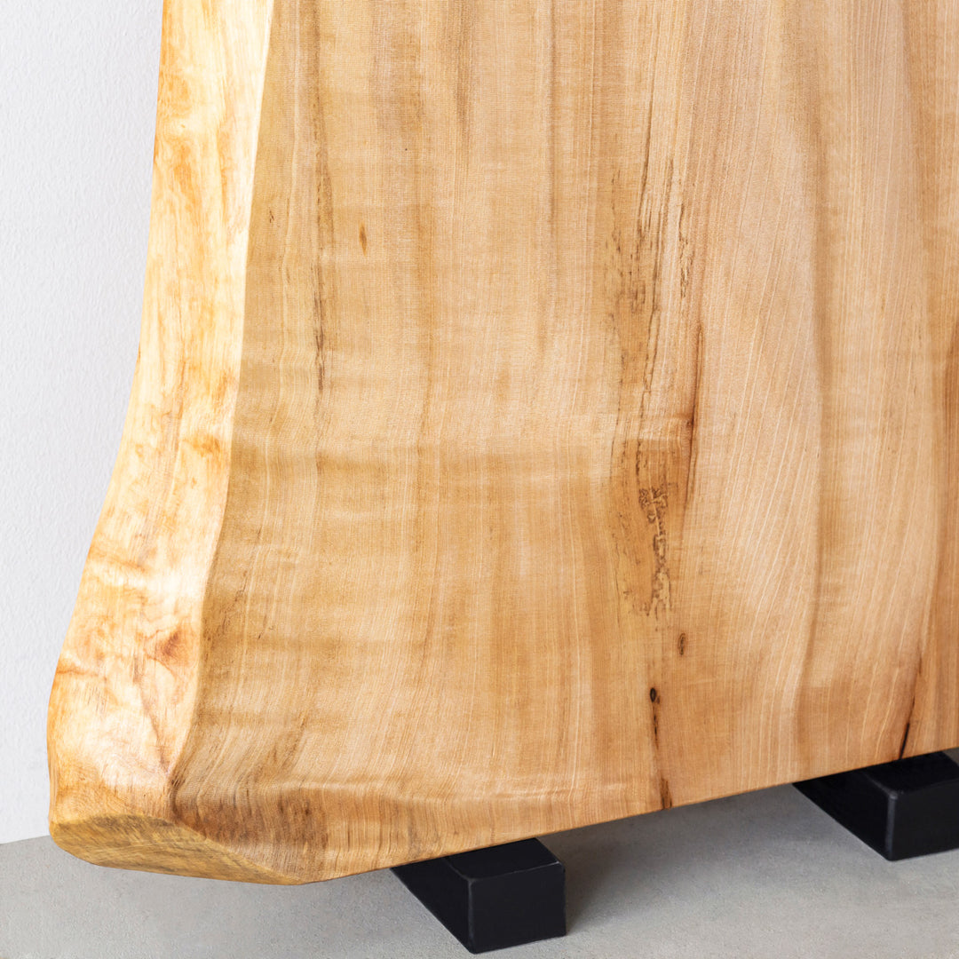 一枚板 / トチ #0017 ベンチにぴったりの末広がりな天板 790 × 345