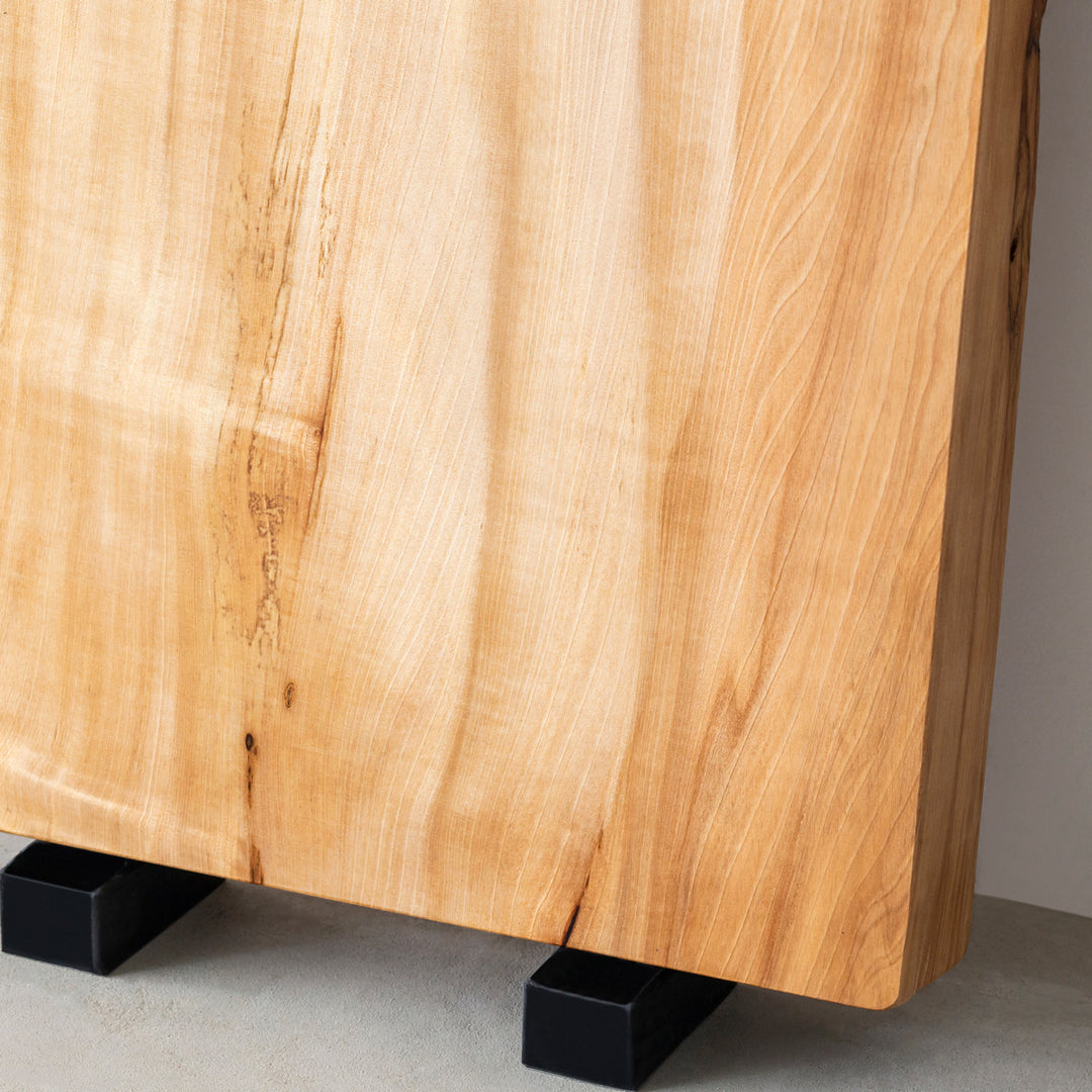 一枚板 / トチ #0017 ベンチにぴったりの末広がりな天板 790 × 345