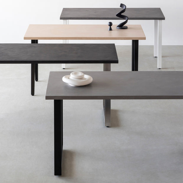 THE TABLE / MORTEX モールテックス 全4色 × White Steel – KANADEMONO