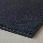 THE LOW TABLE / インド産 黒みかげ石 × ラバーウッド × Black Steel