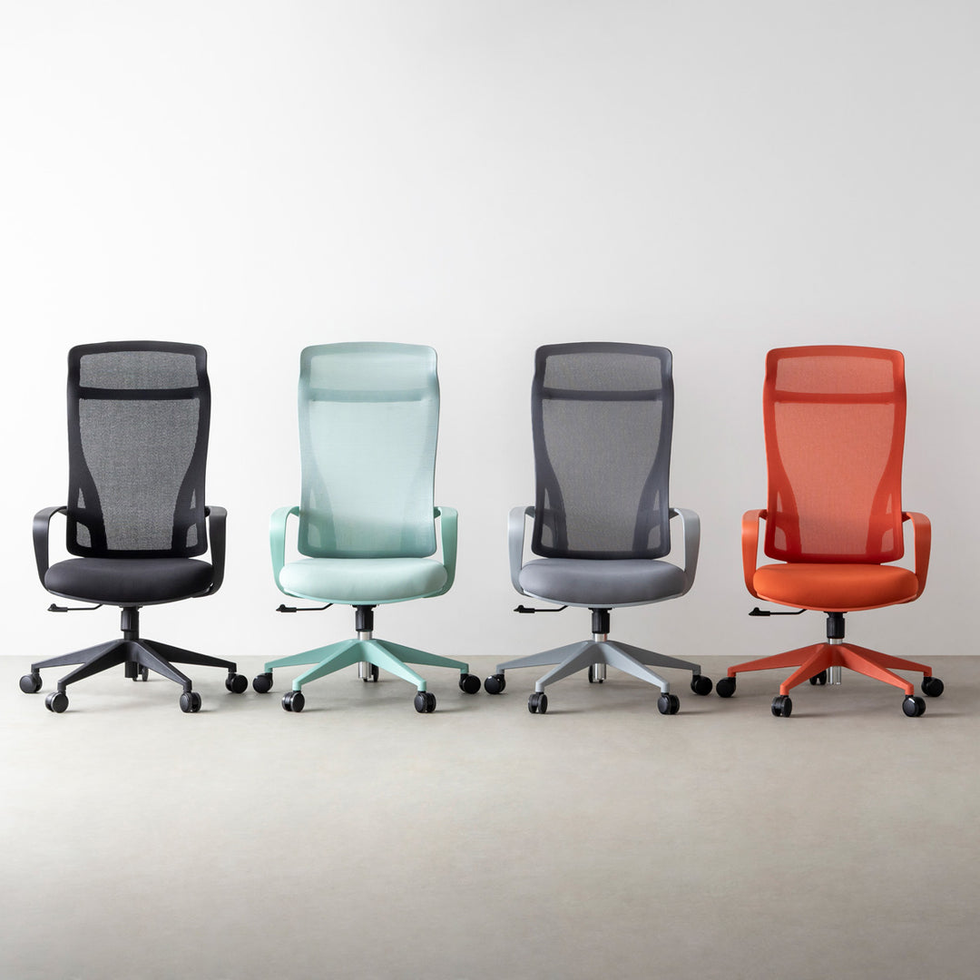 Flex - Comfort リクライニングできる メッシュ デスクチェア – KANADEMONO