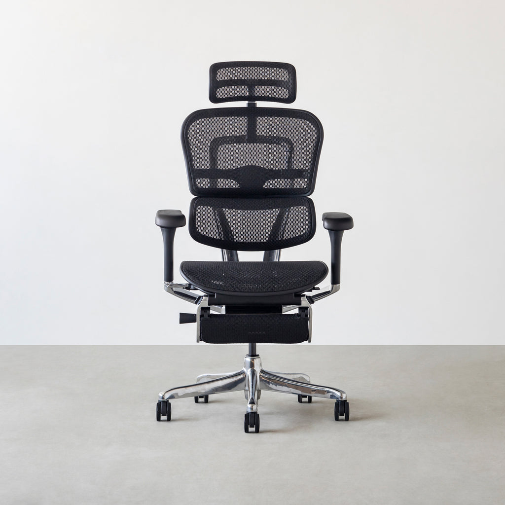 【オットマン付】ergohuman エルゴヒューマンプロ オフィスチェア オフィスチェア パソコンチェア エルゴヒューマン プロ 高機能