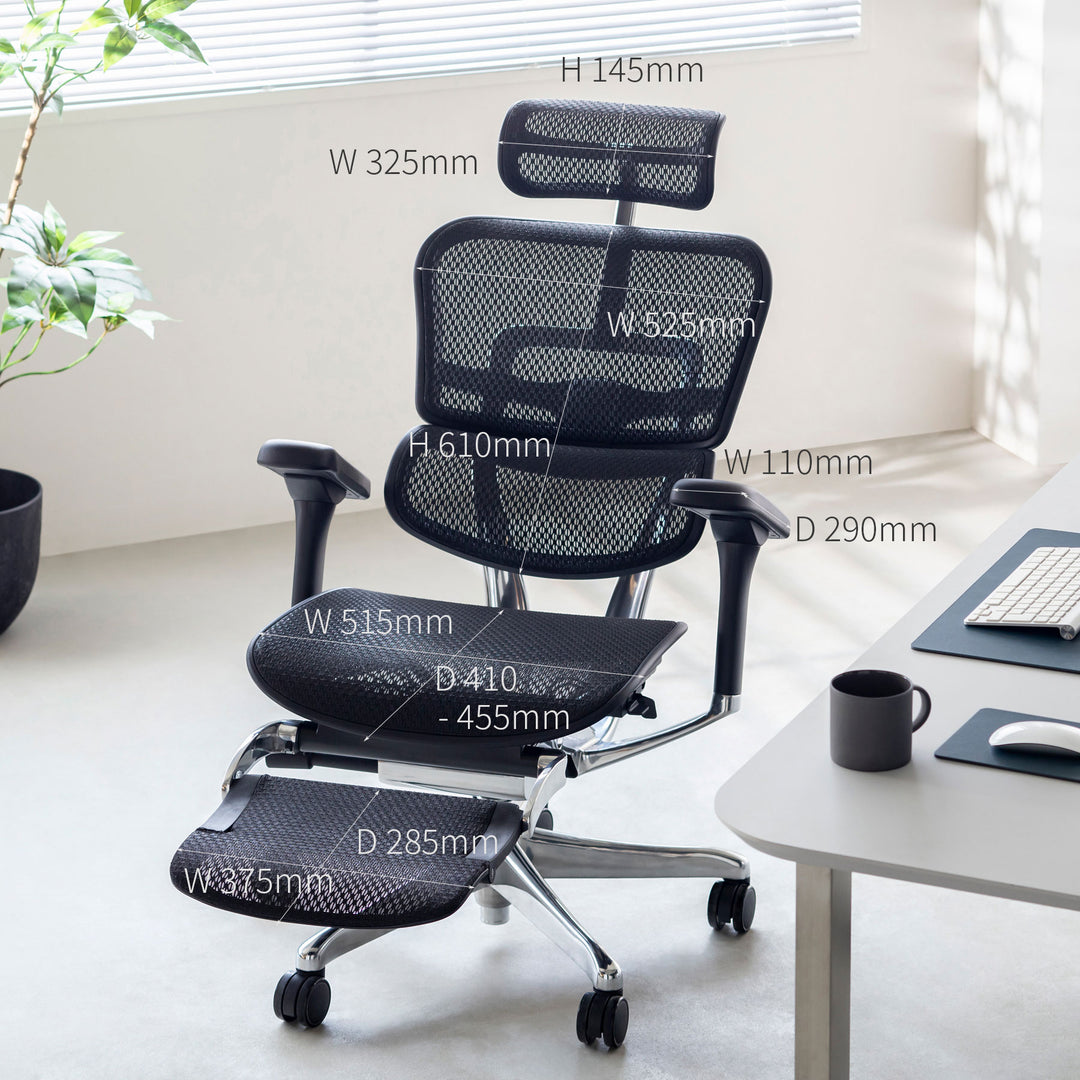 デスクチェア ergohuman PRO OTTOMAN EHP-LPL KM-14 EHP-LPL-KM-14【送料無料】 | エルゴヒューマン PRO ottoman通販