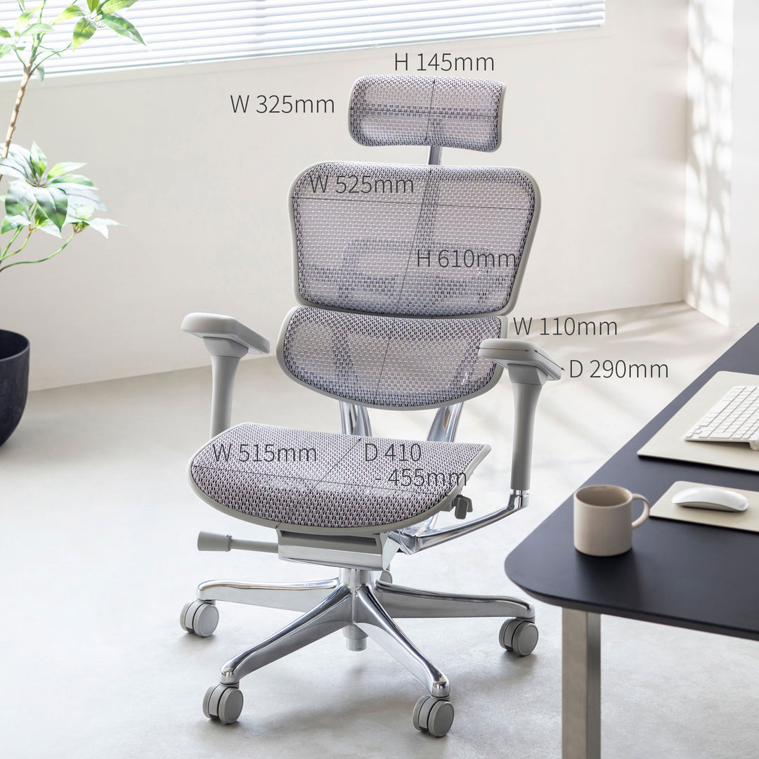 Ergohuman Pro2 エルゴヒューマン オフィスチェア ハイタイプ – KANADEMONO