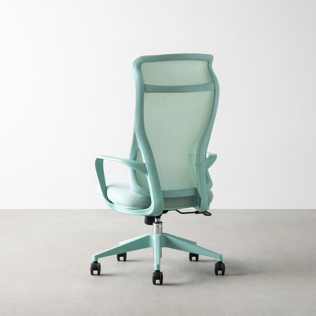 KANADEMONO デスクチェア Unique - Style Black silver ユニークなフォルム デスクチェア