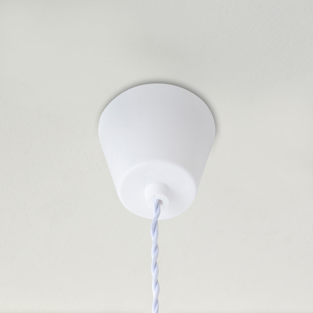 Handemade × Float バンブー素材の オーバル型 ペンダントライト