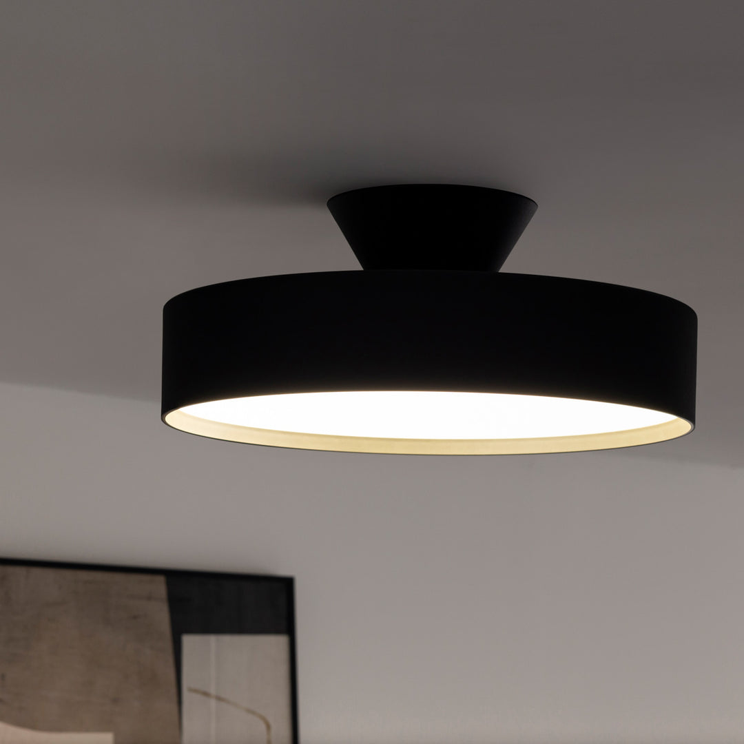 調光機能付き ディスク型 シーリングライト 12畳 – KANADEMONO