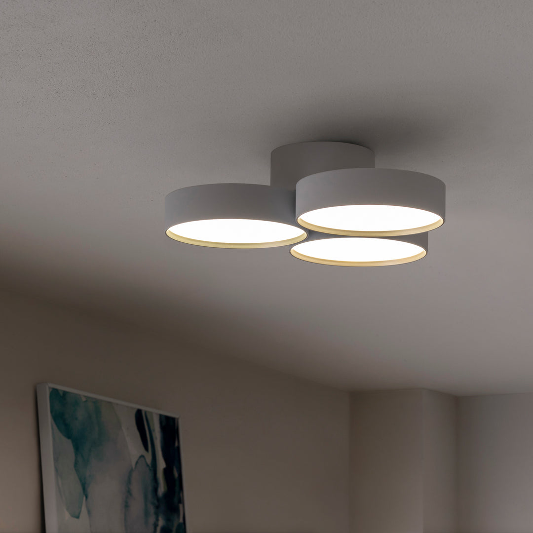 調光機能付き 3灯 シーリングライト 8畳 – KANADEMONO