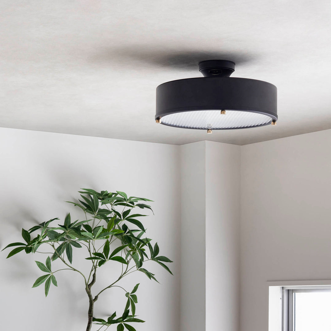 調光機能付き 高さを変えられる シーリングライト 12畳 – KANADEMONO