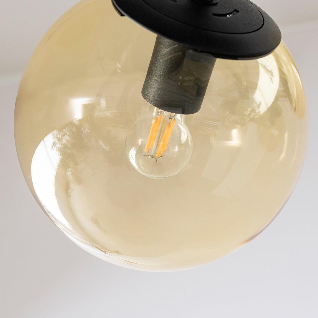 ノスタルジックなガラスボール シーリングライト 6灯タイプ – KANADEMONO