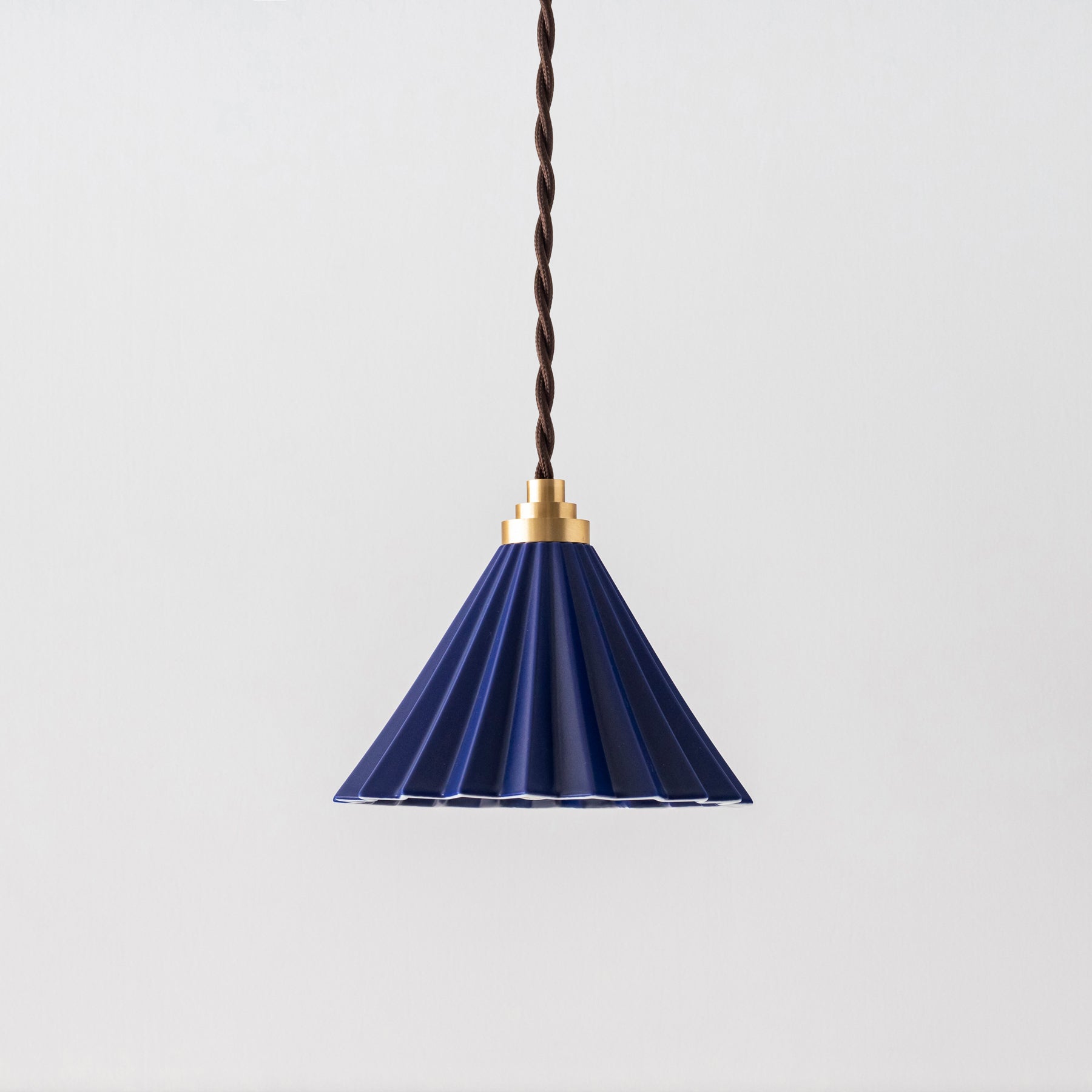 ORIGAMI PENDANTLAMP Matte navy