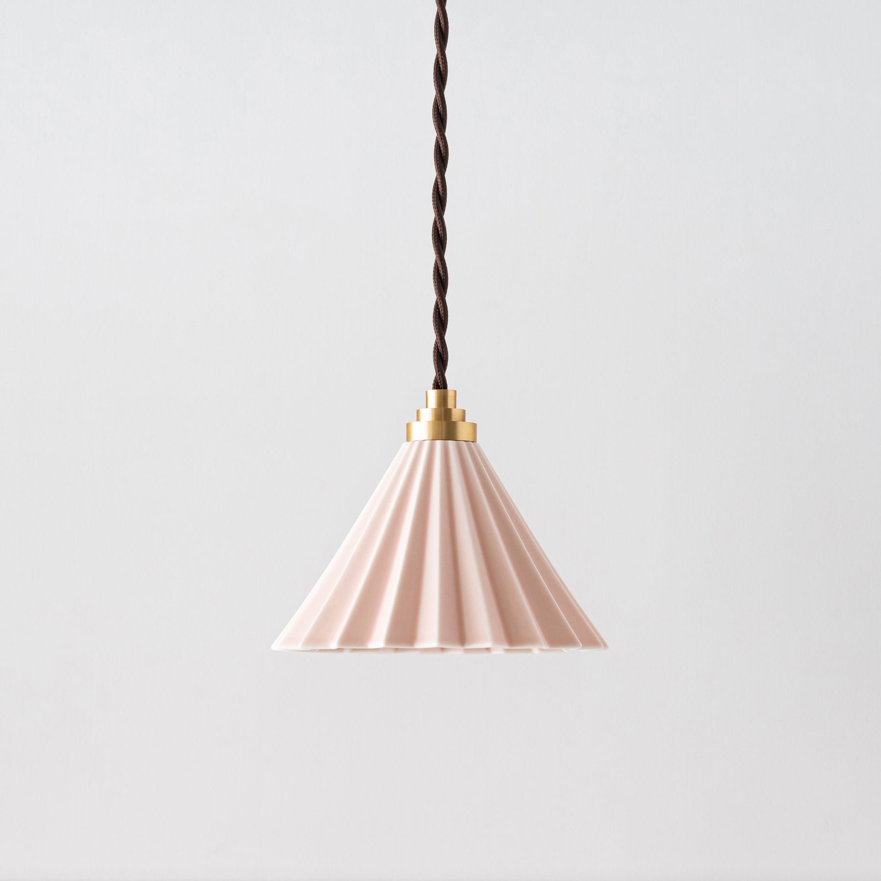 ORIGAMI PENDANTLAMP Matte_beige/Matte_pink