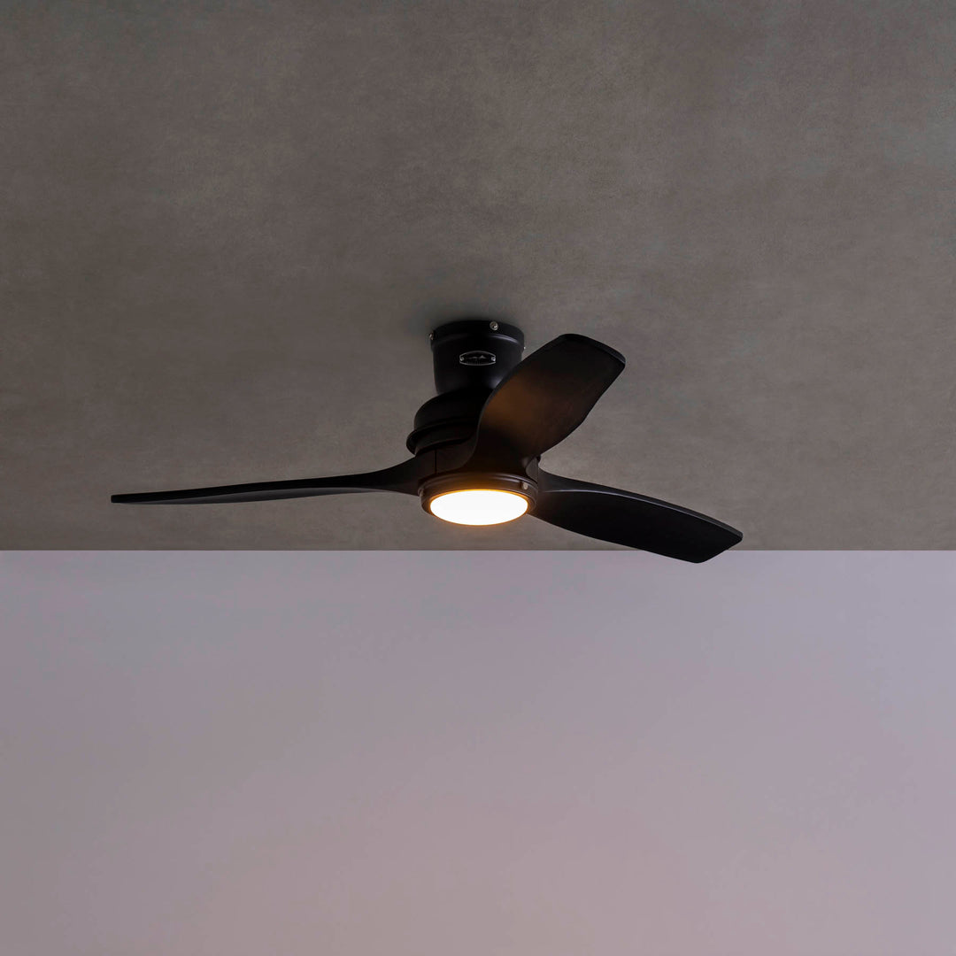 ウッドブレード LED照明付き シーリングファン – KANADEMONO
