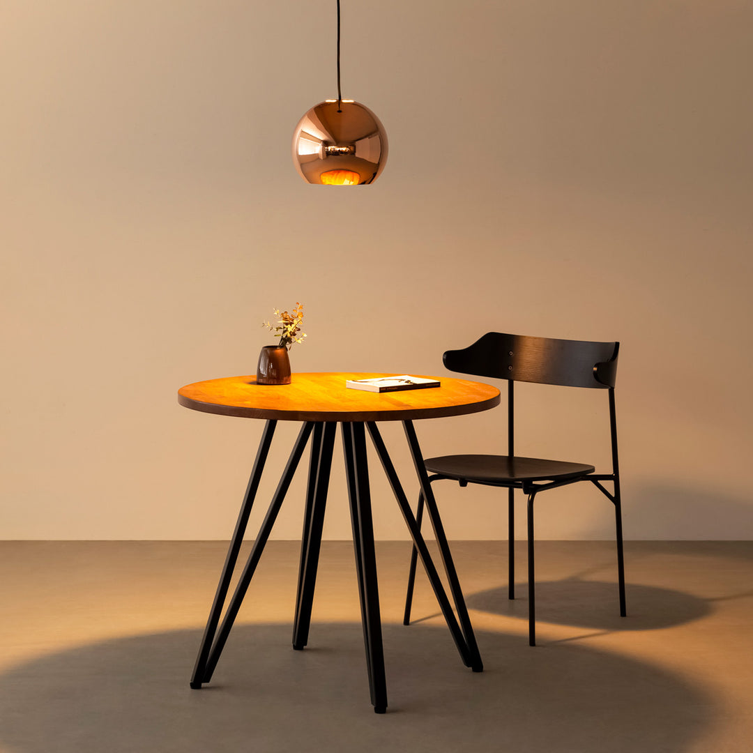 Metallic Round Ball Pendant light – KANADEMONO