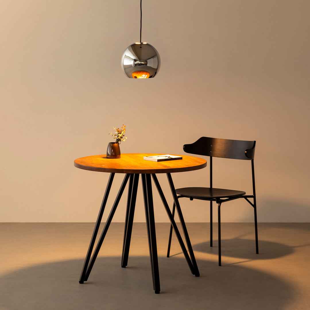 Metallic Round Ball Pendant light – KANADEMONO