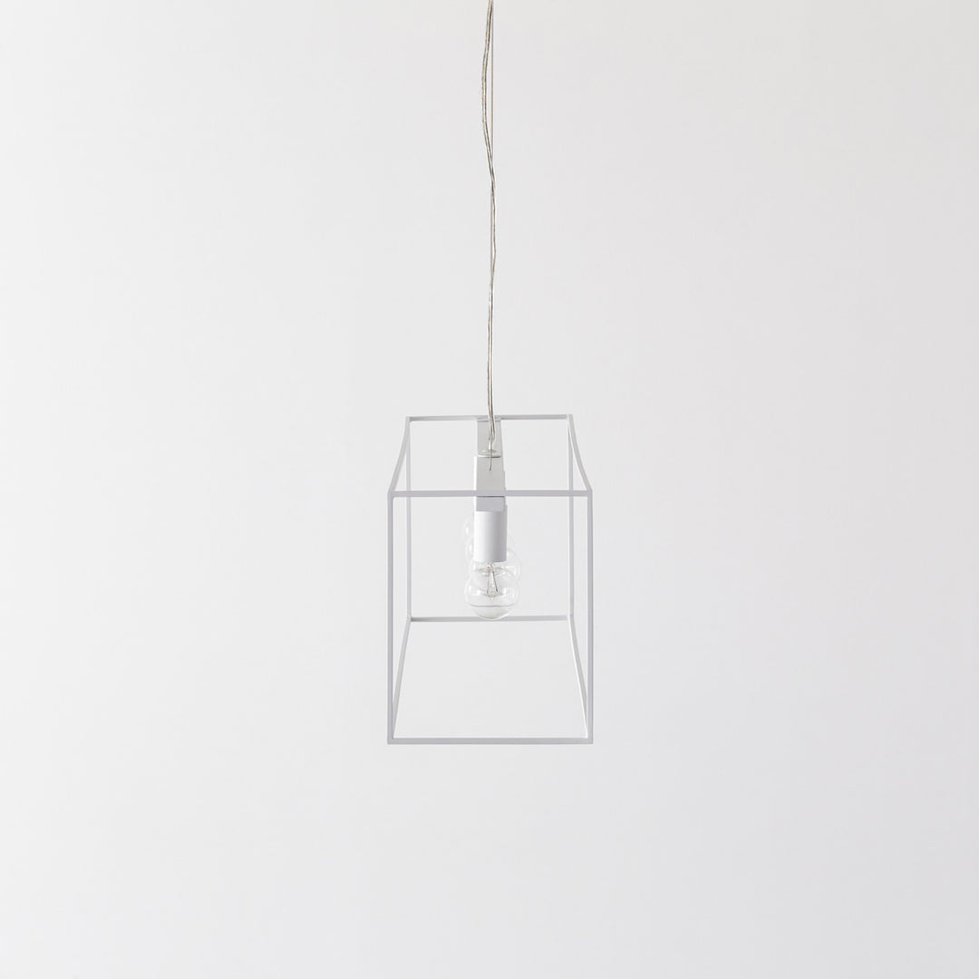 Box Frame Pendant Light – KANADEMONO Box Frame Pendant Light – KANADEMONO