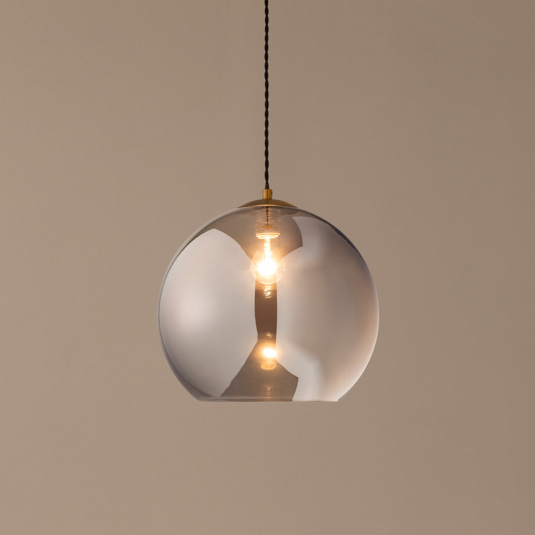 Glass × Round Chic Modern Pendant light 1 – KANADEMONO
