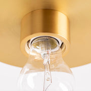 コンテンポラリー シーリングライト　グレー×ゴールド