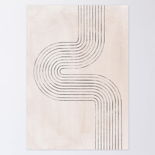Geometric #5 アートポスター単品 – KANADEMONO