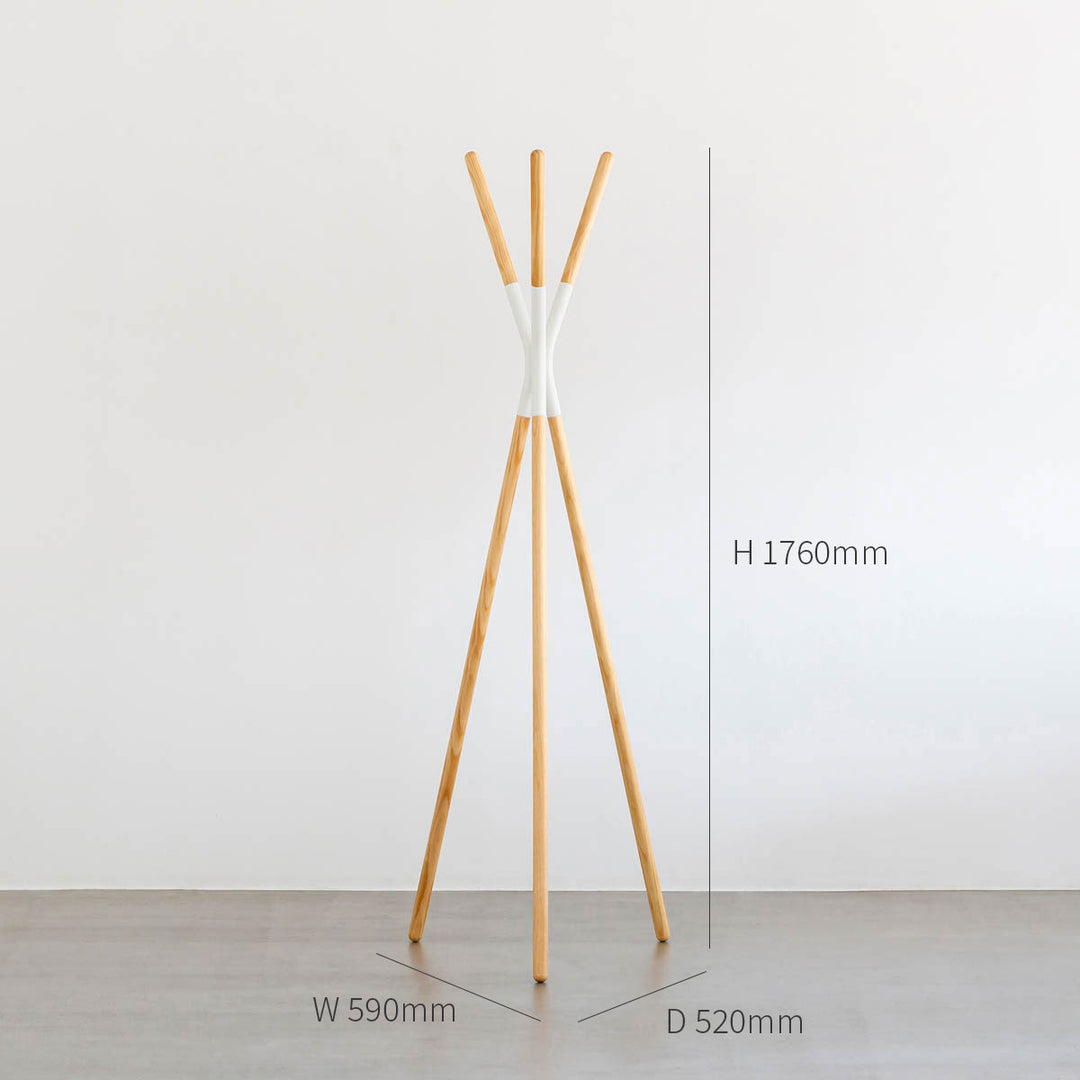 Tipi パイン無垢材 コートラック – KANADEMONO