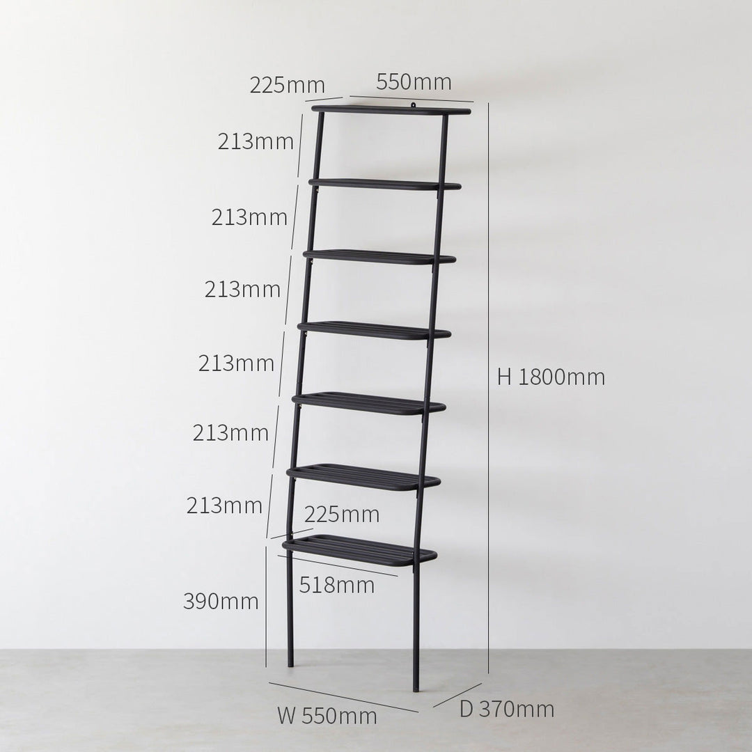 DUENDE WALL RACK スチール製 壁に立てかけるラック – KANADEMONO