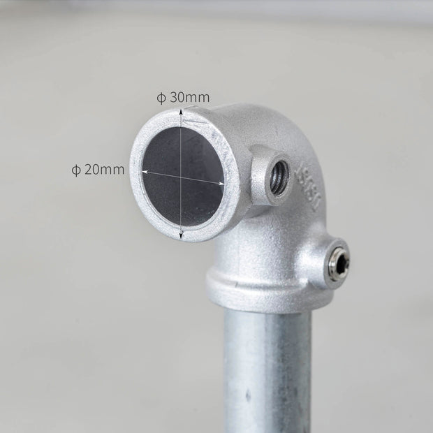 インダストリアルテイストなラック（サイズ画像　脚直径）