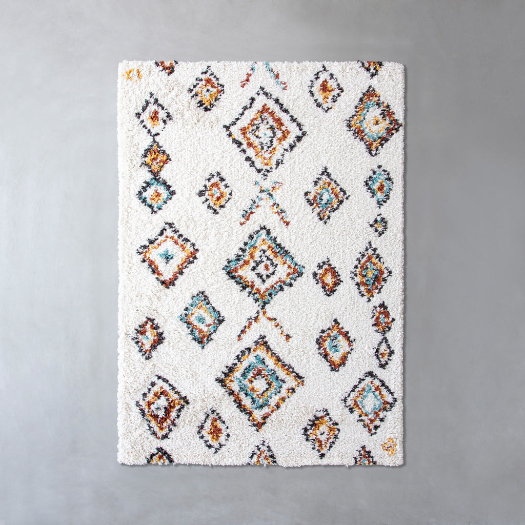 Playful Diamond Azilal Rug 120×170 – KANADEMONO
