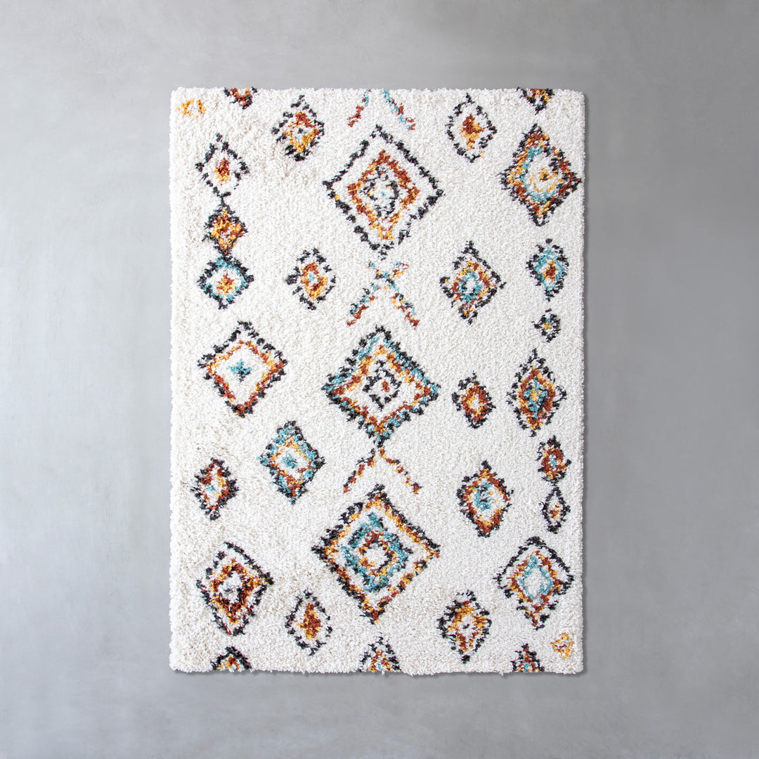 Playful Diamond Azilal Rug 120×170 – KANADEMONO