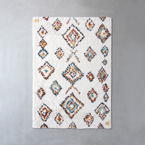 Playful Diamond Azilal Rug 120×170 – KANADEMONO