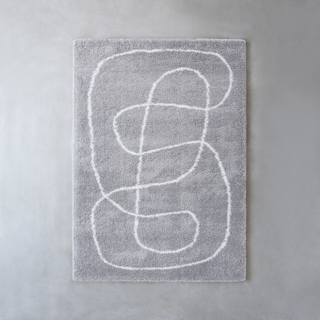 One Stroke Modern Rug 120×170 – KANADEMONO