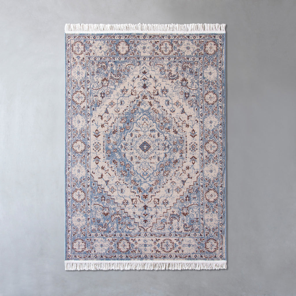 KANADEMONO ラグ　Chic Medallion Blue Rug KANADEMONO ラグ Chic Medallion Blue Rug