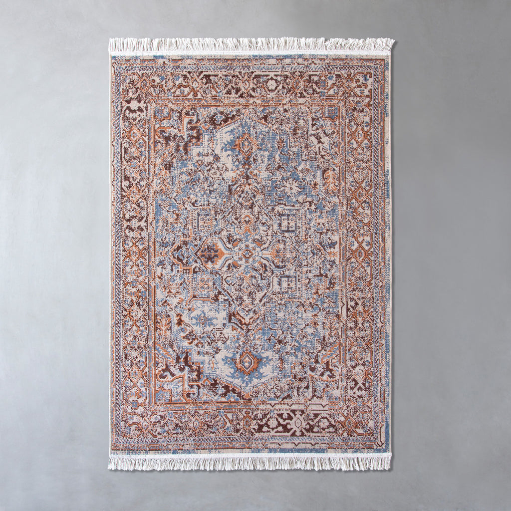 ビンテージ　ラグ　約120cm x 80cm RUG-141_231114-15_01_1024x1024