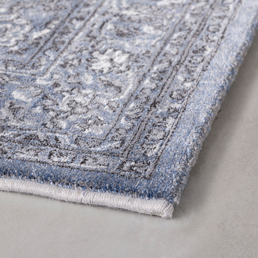 KANADEMONO ラグChic Medallion Blue Rug