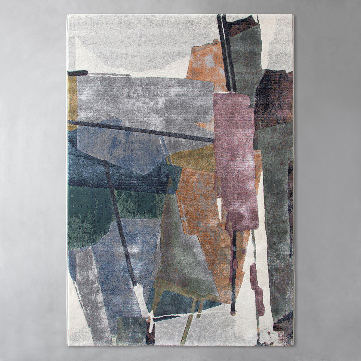 Abstract Chic Art Rug - Overlap – KANADEMONO