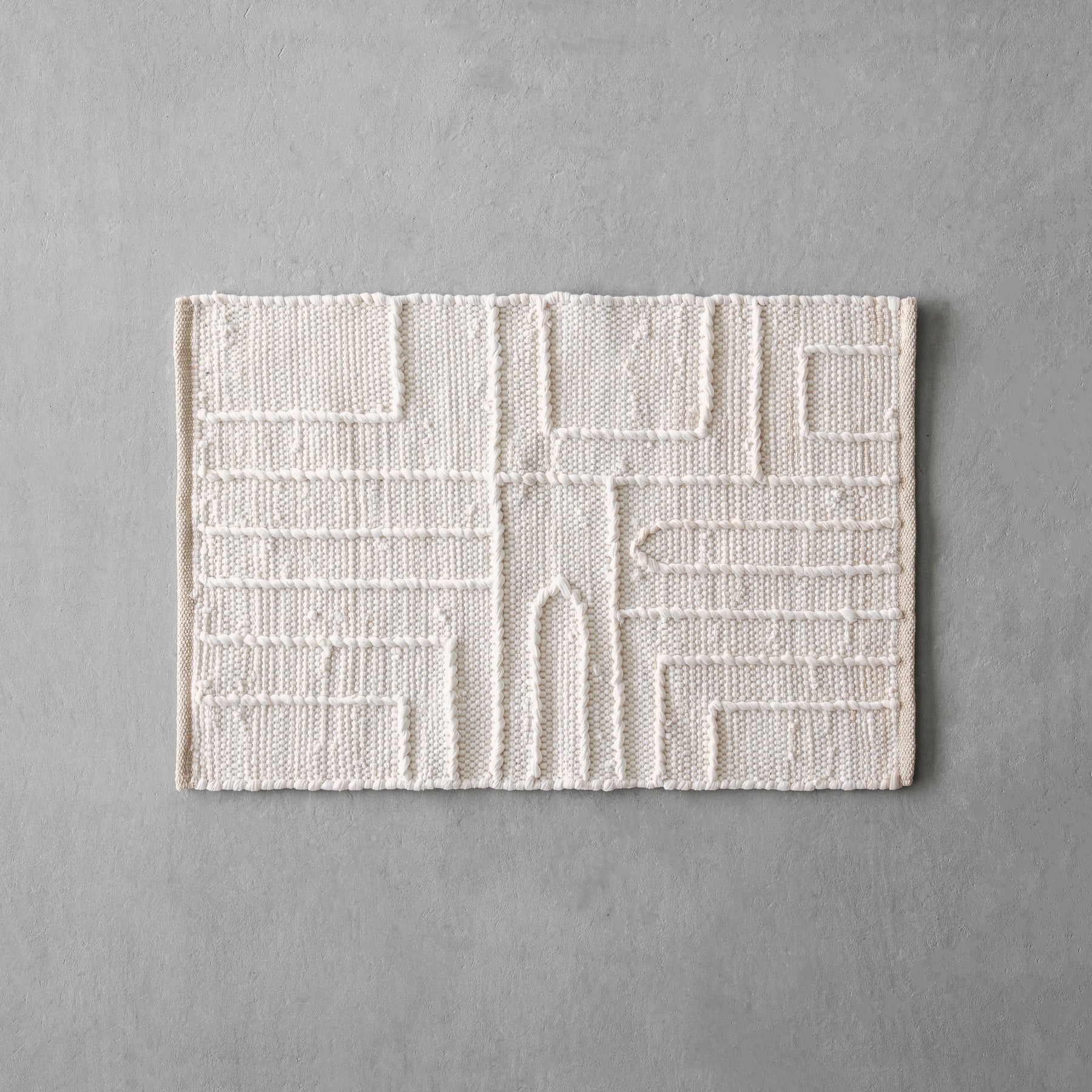 Handmade Textured Soft Rug – KANADEMONO