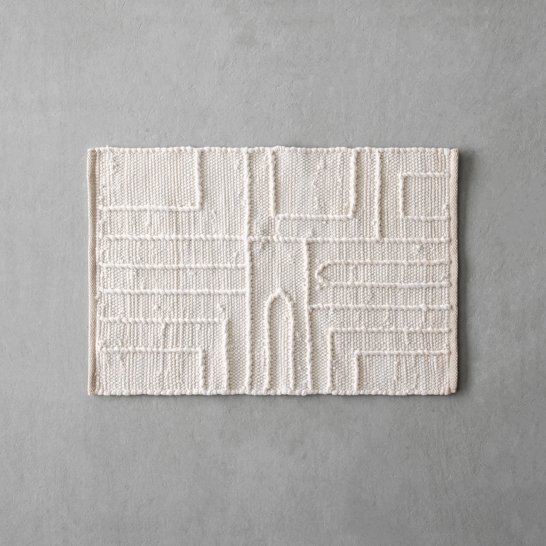 ラグ・カーペット KANADEMONO Handmade Textured Cotton Rug Handmade Textured Soft Rug – KANADEMONO