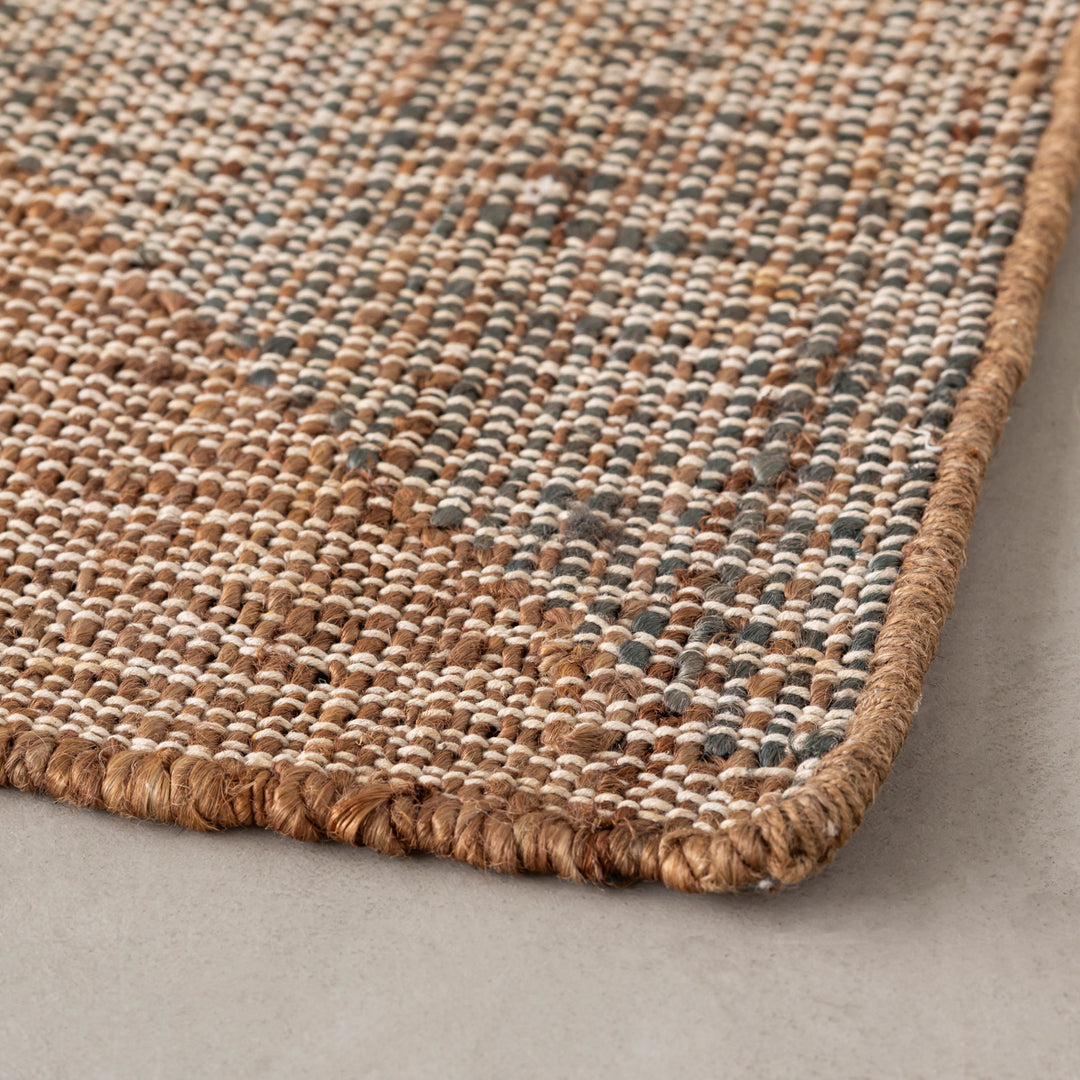 ラグ・カーペット kanademono Earthy Tones Jute Rug Earthy Tones Jute Rug – KANADEMONO