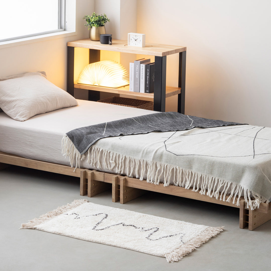 Freeform Wave Cotton Rug – KANADEMONO