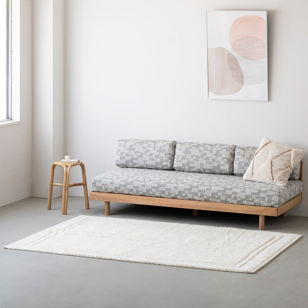 Frame Elegance Wool Rug – KANADEMONO