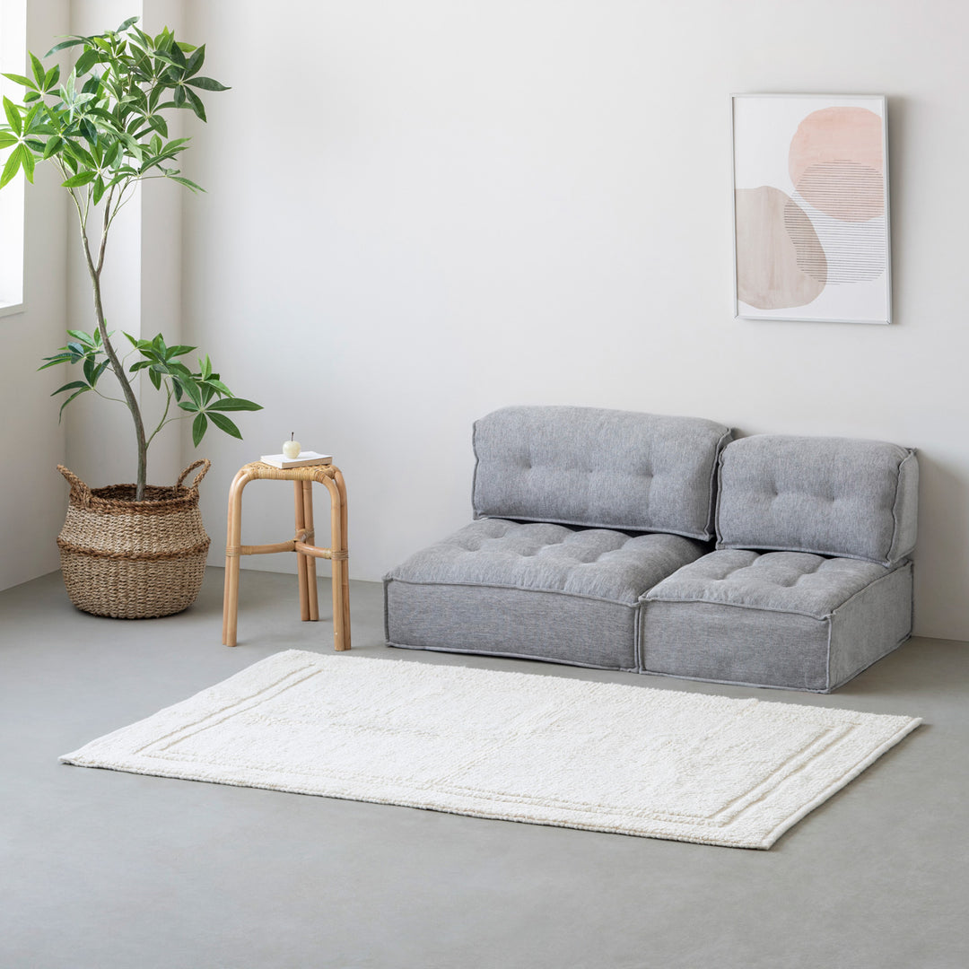 Frame Elegance Wool Rug – KANADEMONO