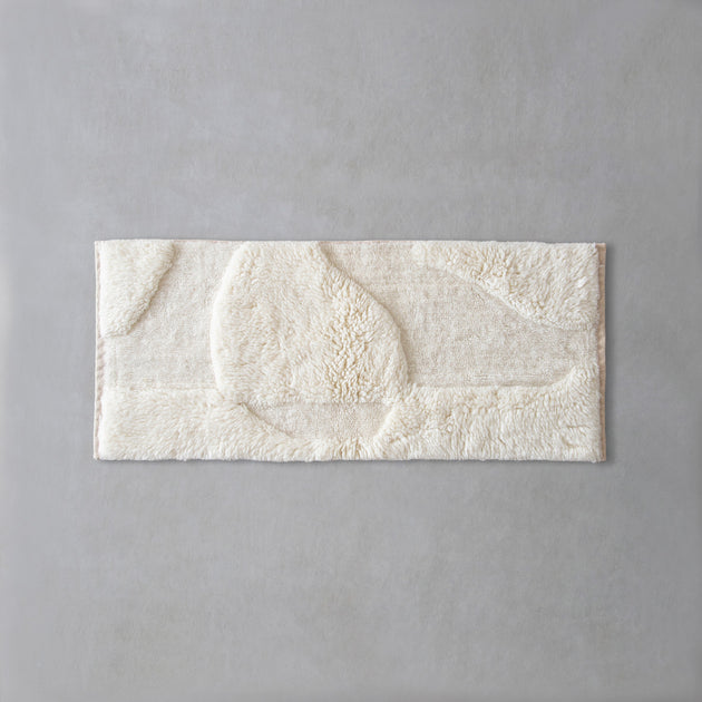 Melty Snow Geometric Modern Rug – KANADEMONO