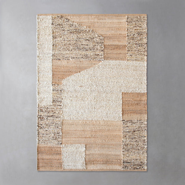 Earthy Coloured Rug Earthy Color Textured Rug – KANADEMONO