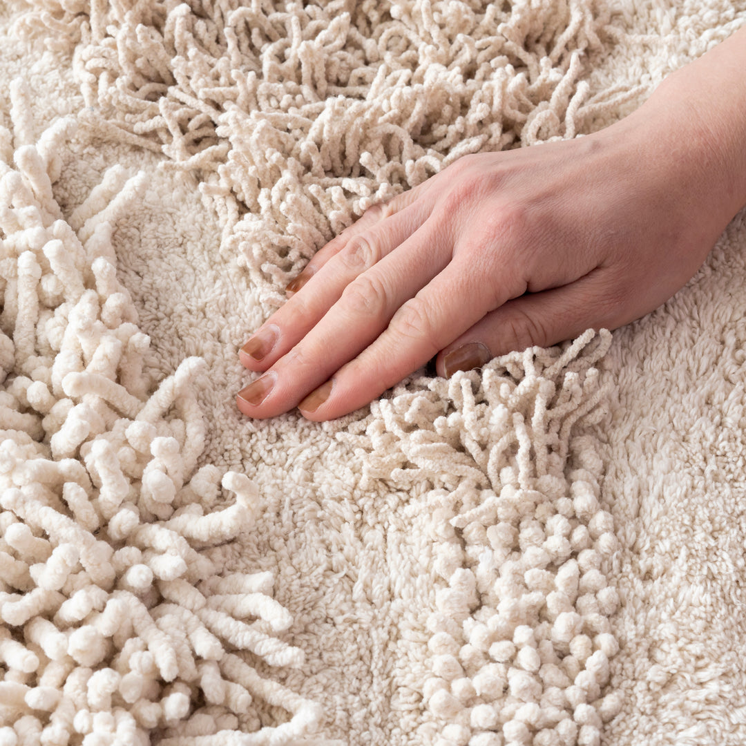 Nature Curve Texture Modern Rug – KANADEMONO