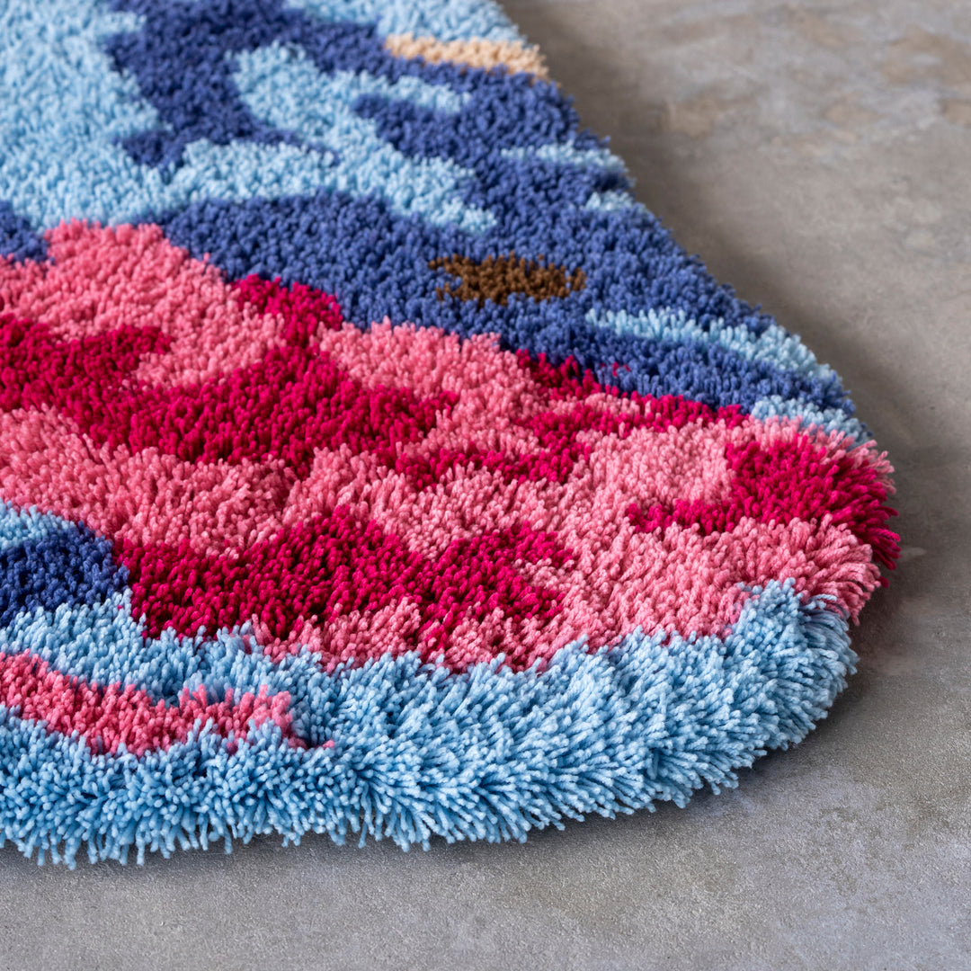 藤田二郎 / ラグ Passage crafted with MIYOSHI RUG – KANADEMONO