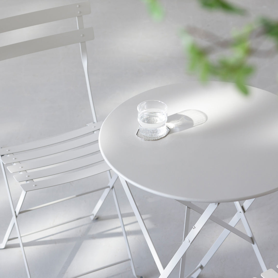 Folding - Bistro アウトドアでも使える ラウンドテーブル – KANADEMONO
