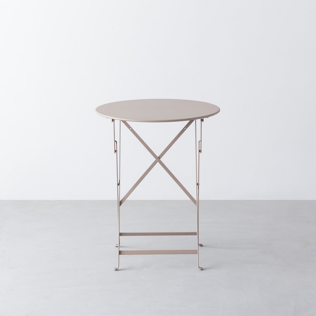 Folding - Bistro アウトドアでも使える ラウンドテーブル – KANADEMONO