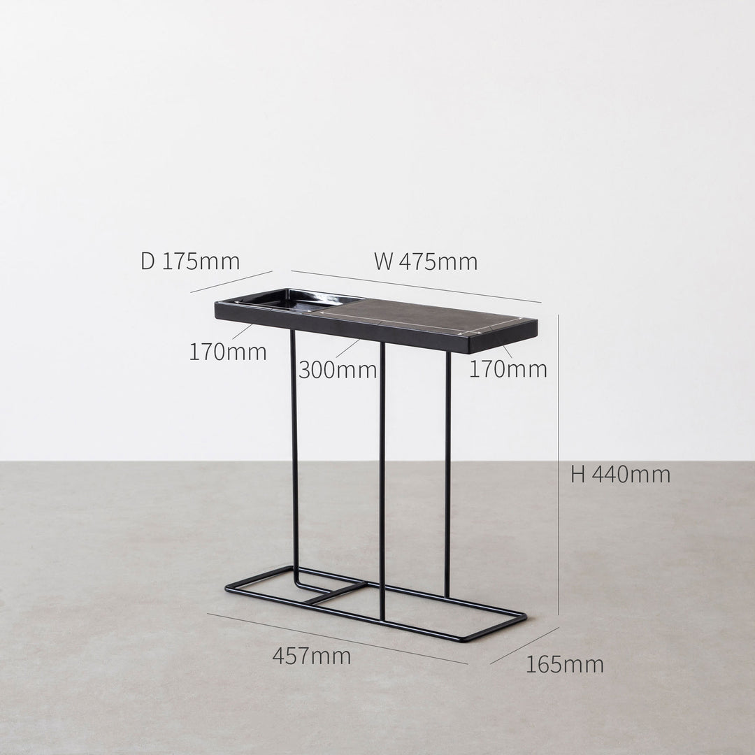 DUENDE COMPANION MORTEX リバーシブル天板 サイドテーブル モール