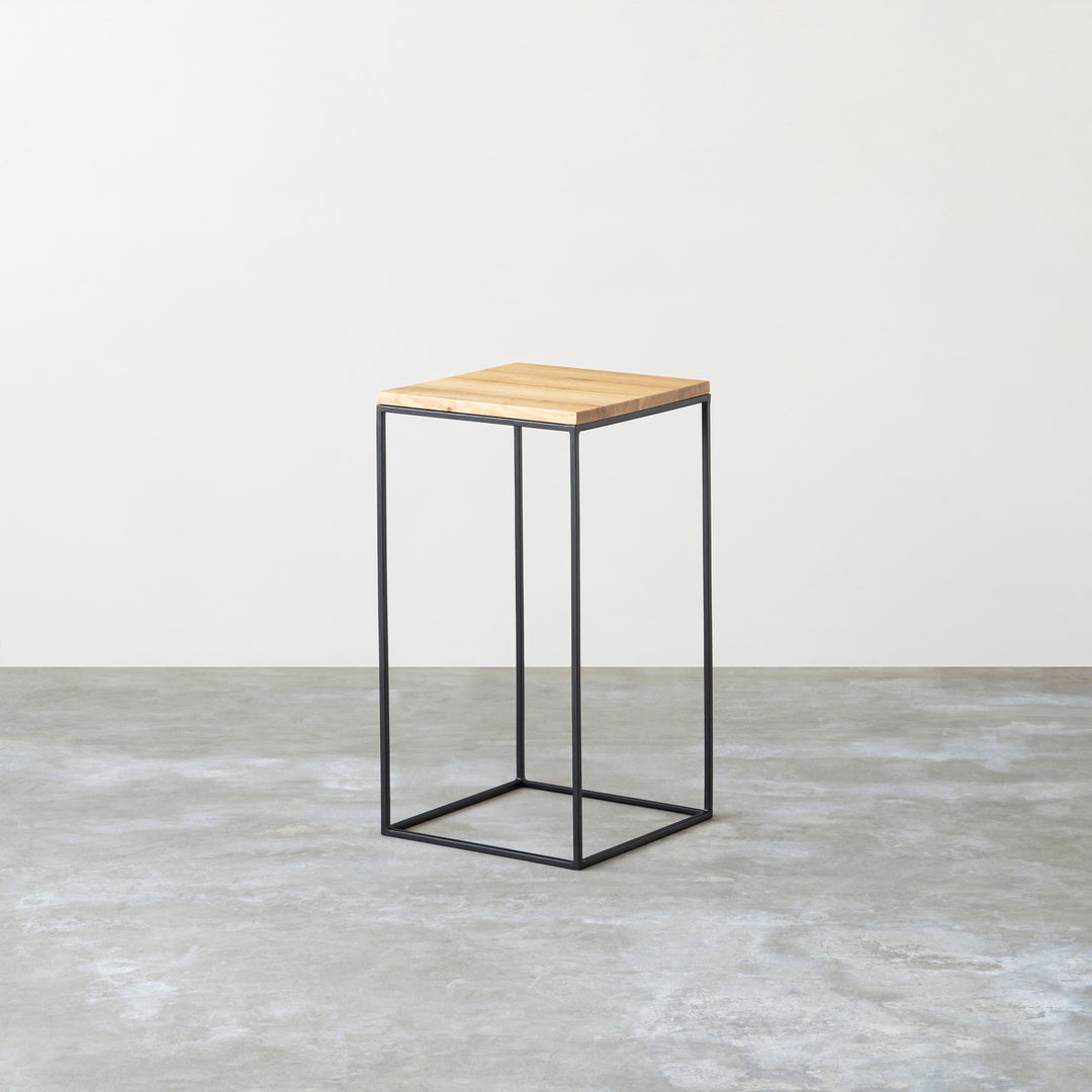KANADEMONO サイドテーブル SDT-110 Wood × Steel コンビネーション Side Table – KANADEMONO
