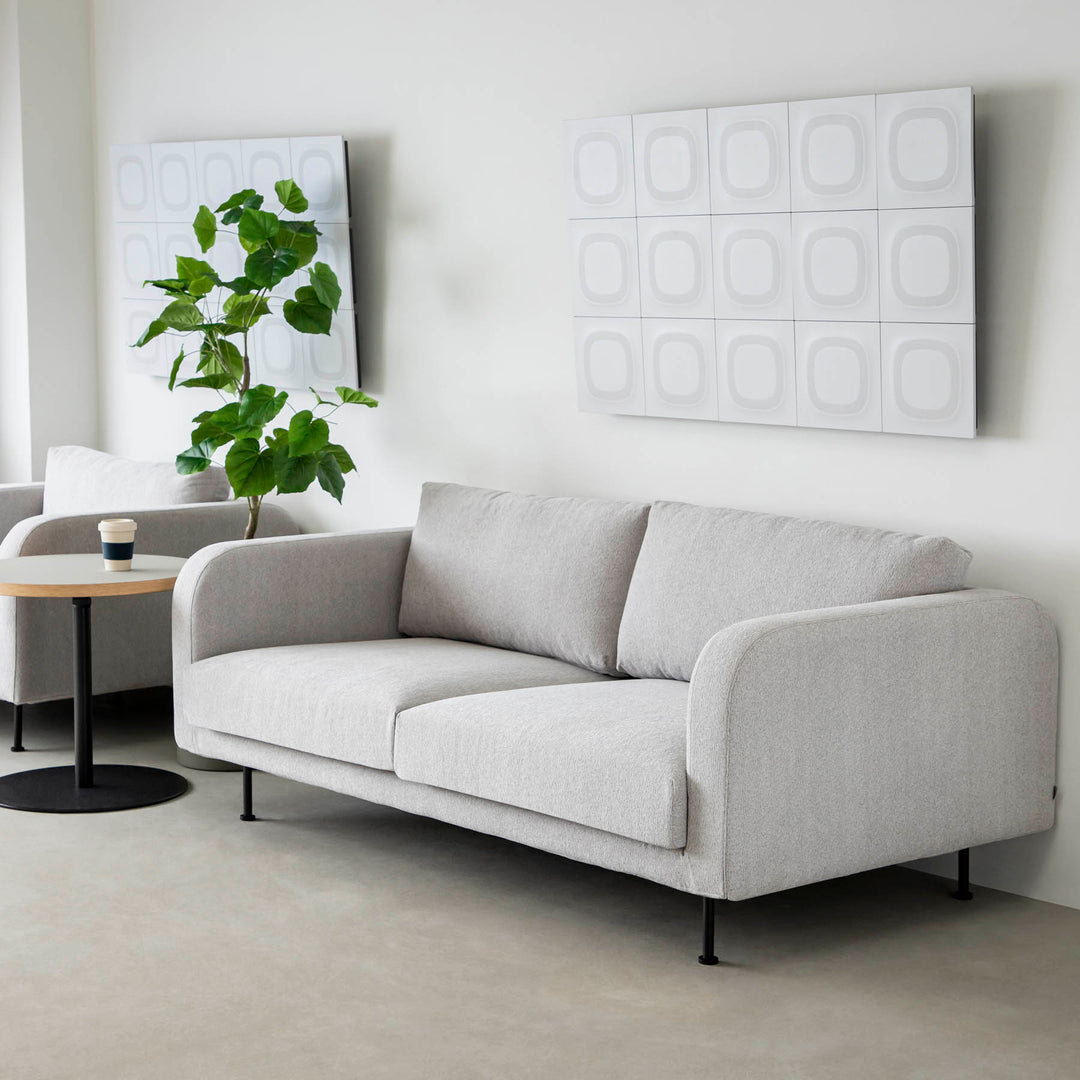 Cloud - Modern アイアン脚 ソファ 2 seater – KANADEMONO